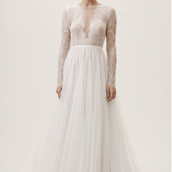 Watters Rutledge BHLDN Wedding Dress - Picture 1 of 11